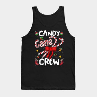 Candy Cane Crew - Christmas Sweets - Family Matching Costume Tank Top